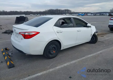 2016 Toyota Corolla S из США, поврежденный, VIN 2T1BURHE8GC687682
